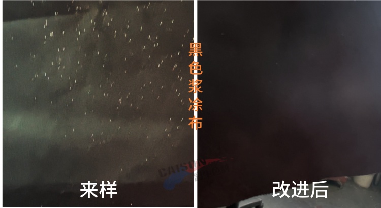 彩生色浆实验室为客户定制高遮盖涂布黑色浆